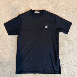 Stone Island Black Short Sleeve Tee